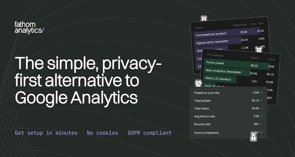 Open Graph image example by Fathom Analytics